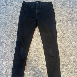 Old Navy Black Skinny Jeans Stretchy Modern Fit